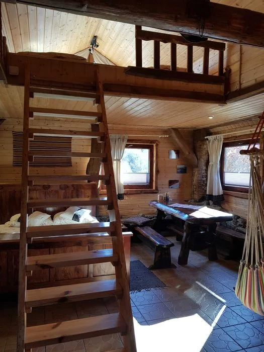 Wetlina, Siedlisko Moczarne, Domek Podkowa do 2 do max 4 osób, Bieszczady, Sauna, Balia, nad rzeczką Wetlinką – zdjęcie 10