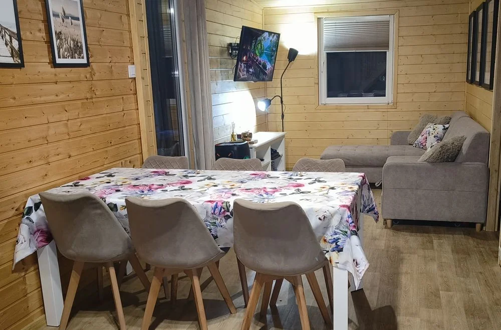 Domek Całoroczny "Świerkowe Zacisze" nad Jeziorskiem Do wynajęcia – zdjęcie 2