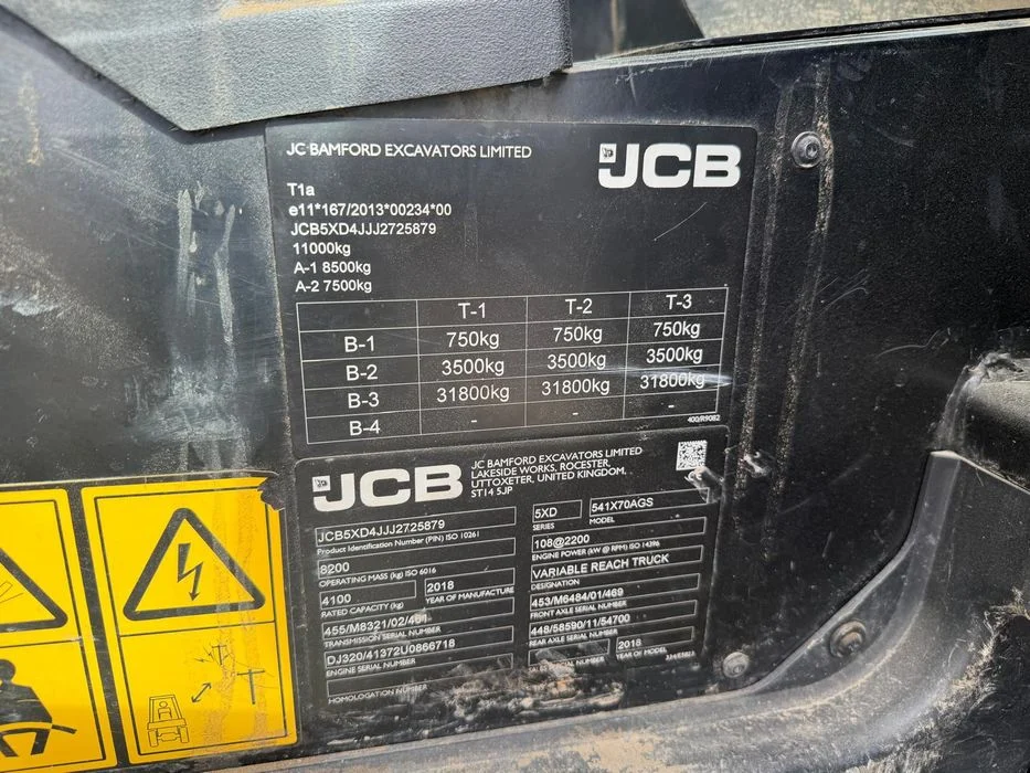 Ładowarka JCB 541-30 Agri super z 2018r Klima! – zdjęcie 5