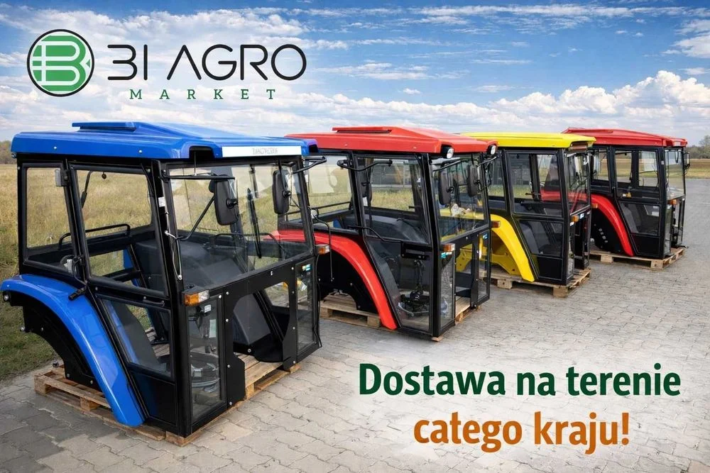 Kabina Ursus Kabina ciągnikowa z błotnikami/ kabina bez błotników C330 C-330 C360 C-360 MF235 MF255 T25 T-25 +wycieraczka / Dostawa całe PL --RATY