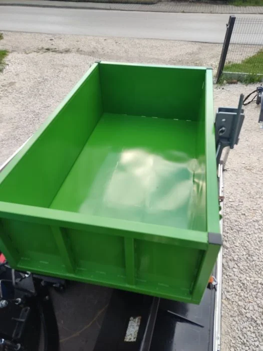 Do ciągnika na tylny tuz skrzynia transportowa solidna lemiesz kiper – zdjęcie 3