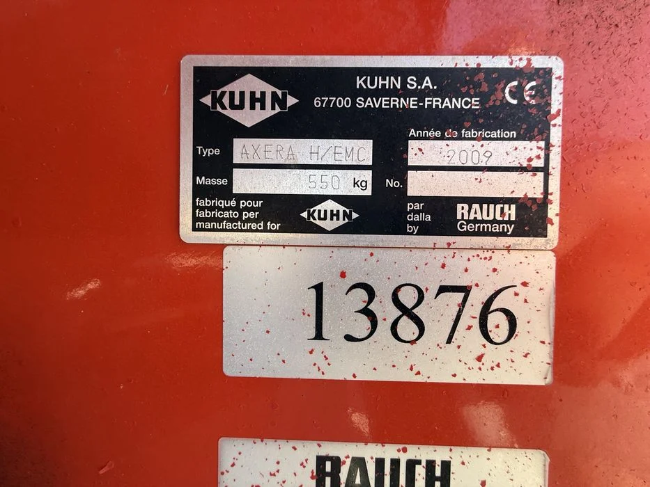 Rozsiewacz nawozu KUHN RAUCH AXERA 1102 H/EMC GLB 1400 – zdjęcie 6