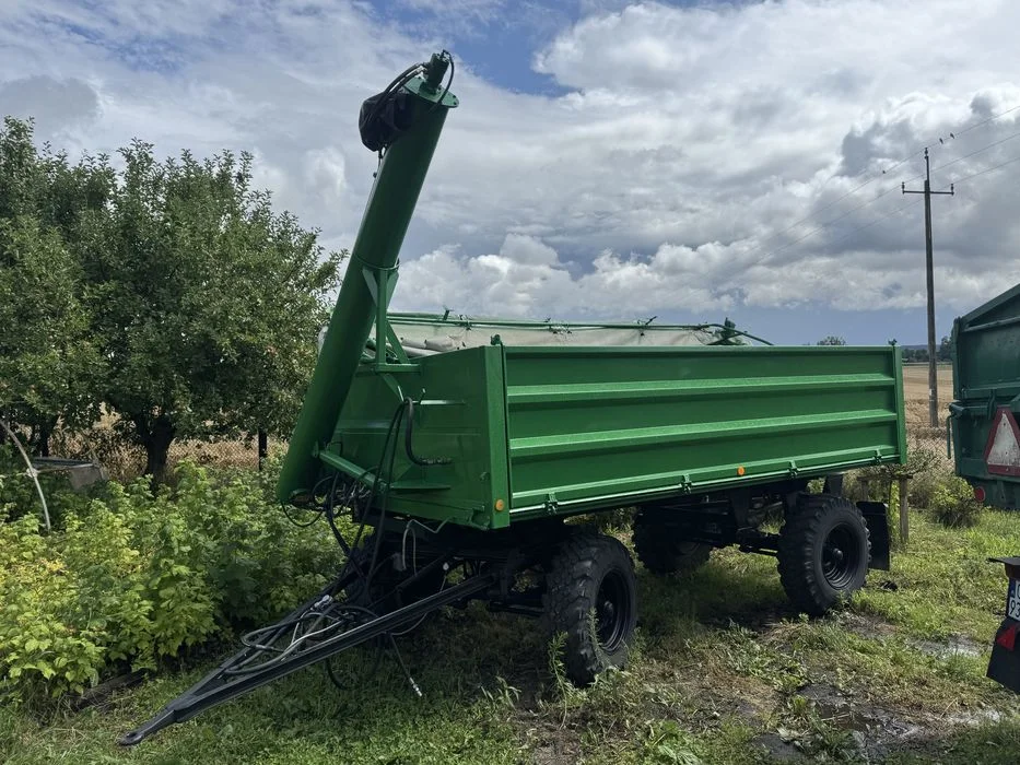 przyczepa wywrotka hl 6011 conow przeładowcza SUPER STAN – zdjęcie 7