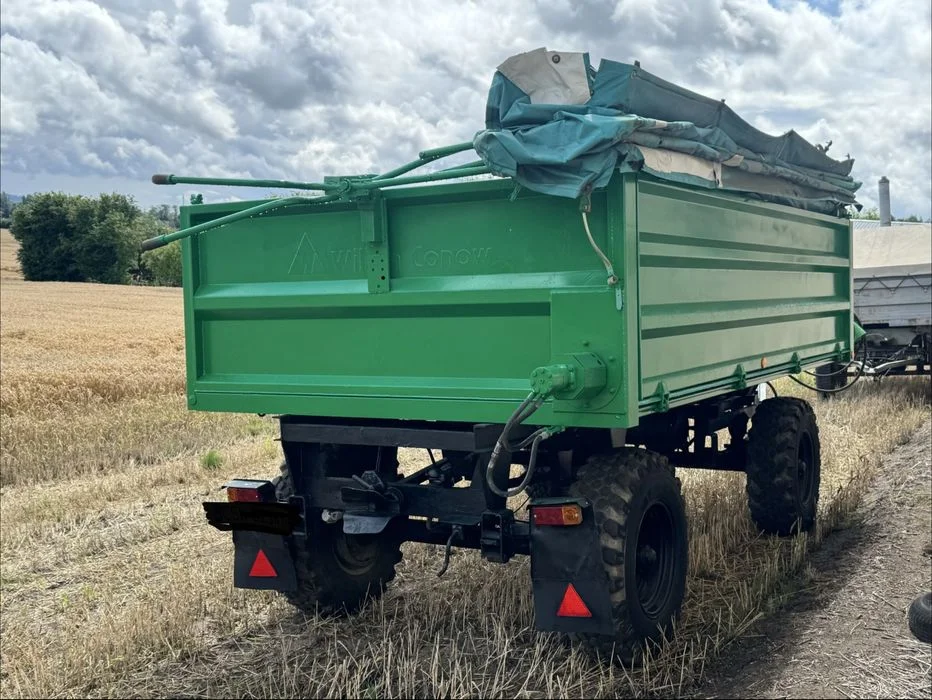 przyczepa wywrotka hl 6011 conow przeładowcza SUPER STAN – zdjęcie 3
