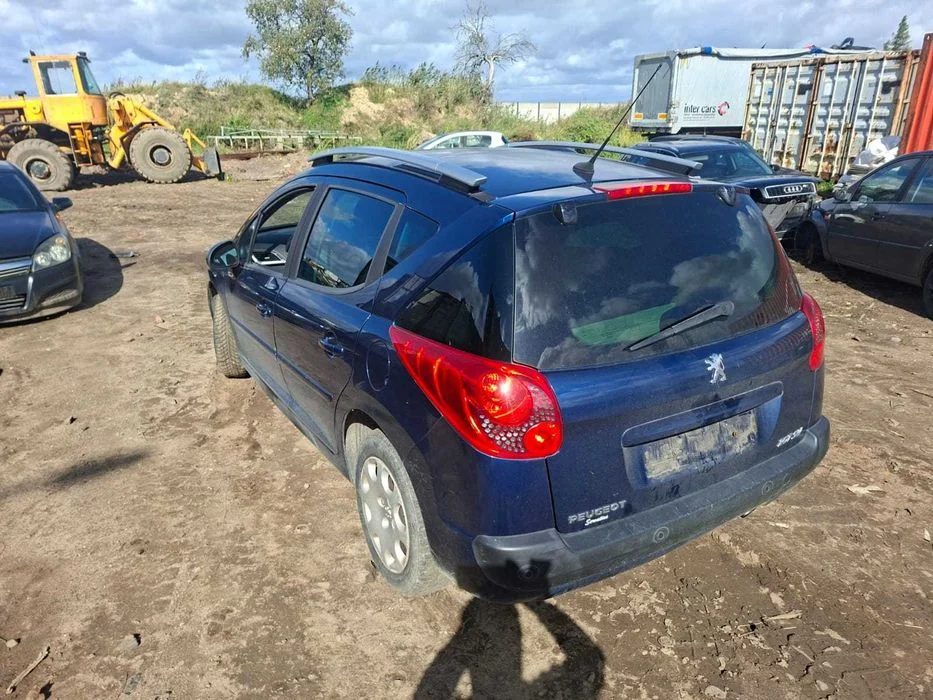 Peugeot 207 SW 2008 KPL Zderzak, maska ,klapa ,drzwi ,lampa – zdjęcie 5