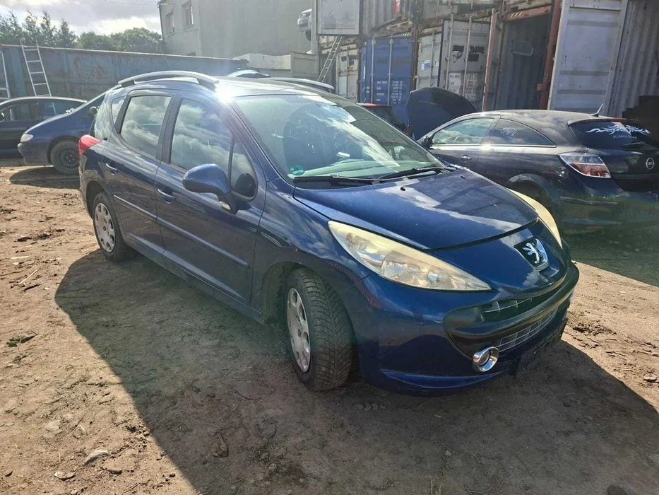 Peugeot 207 SW 2008 KPL Zderzak, maska ,klapa ,drzwi ,lampa – zdjęcie 3