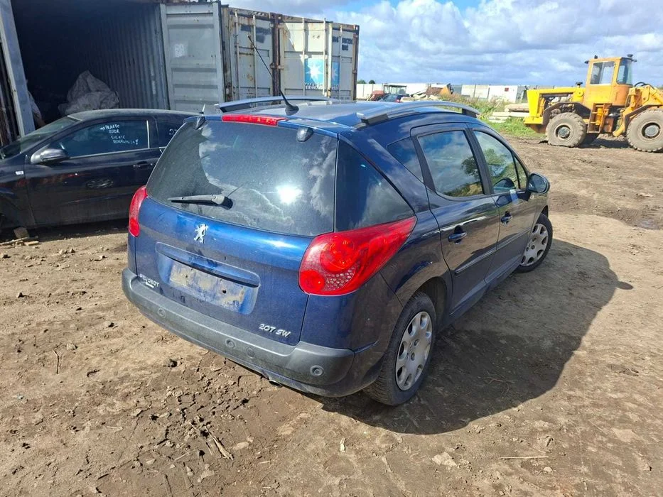 Peugeot 207 SW 2008 KPL Zderzak, maska ,klapa ,drzwi ,lampa – zdjęcie 4