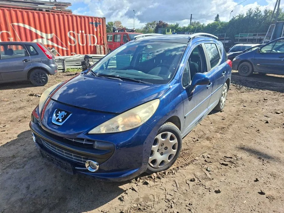 Peugeot 207 SW 2008 KPL Zderzak, maska ,klapa ,drzwi ,lampa – zdjęcie 2