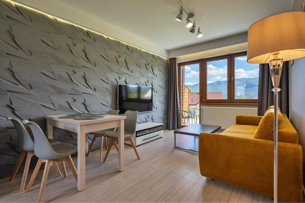 Apartament z prywatnym tarasem oraz z panoramicznym widokiem na Góry – zdjęcie 2