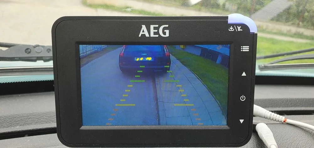 Bezprzewodowa kamera cofania wifi AEG 10997 rv4.3 – zdjęcie 2