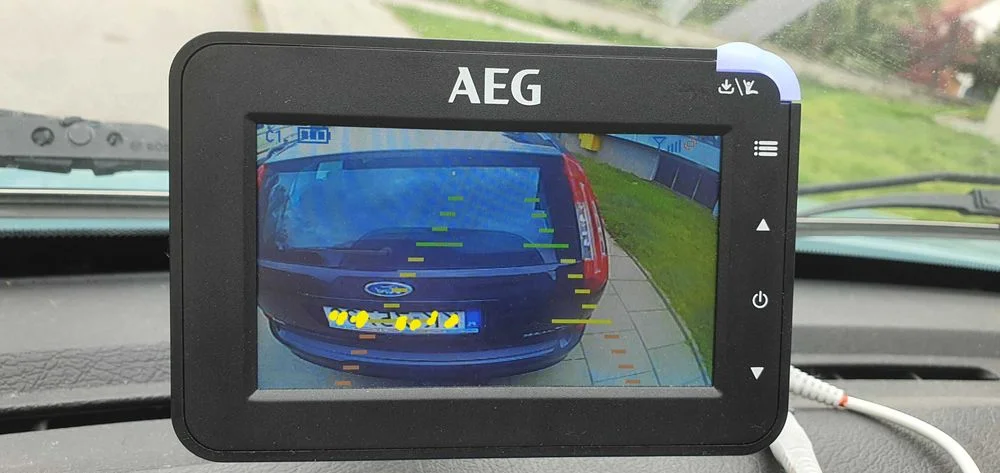 Bezprzewodowa kamera cofania wifi AEG 10997 rv4.3 – zdjęcie 3