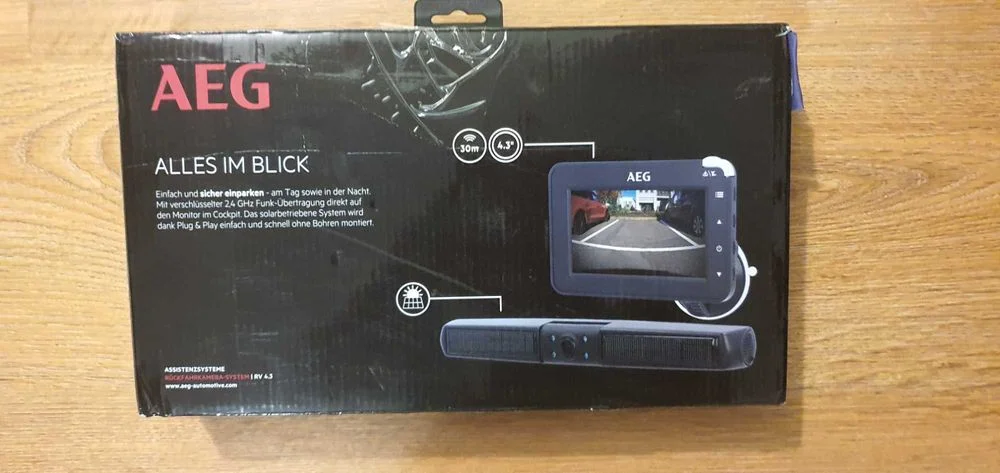 Bezprzewodowa kamera cofania wifi AEG 10997 rv4.3
