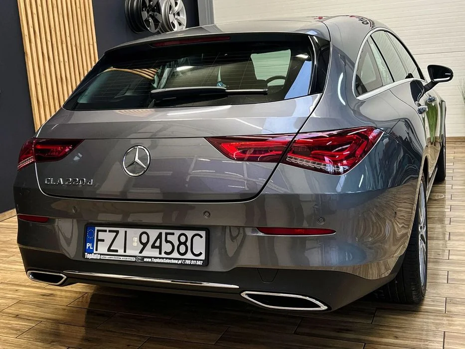 Mercedes-Benz CLA kamera * 2.0D 190KM * NAVI * BEZWYPADKOWY * gwarancja * LED – zdjęcie 8