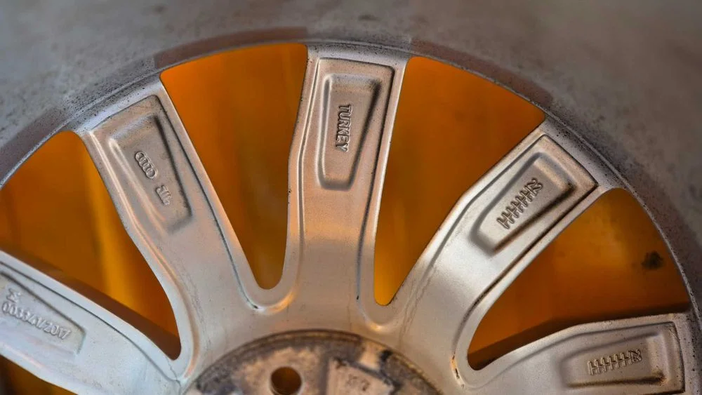 Oryginalne felgi Audi A6 19" + opony zimowe Michelin 245/45 R19 - komplet – zdjęcie 10