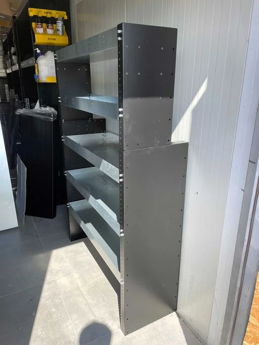 Zabudowa warsztatowa, serwisowa czarne boki do busa H2 Ducato Boxer Jumper Master 160 cm producent Raflex do warsztatu busa – zdjęcie 9