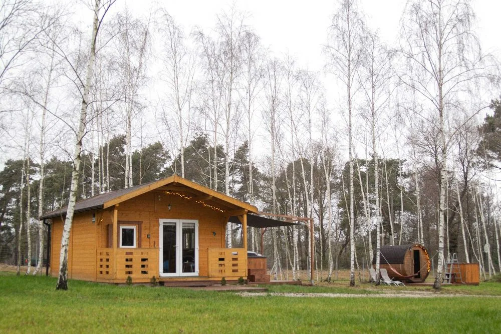 Domek, sauna, balia całoroczny Rokitki- "Adam" - 4 osobowy – zdjęcie 3