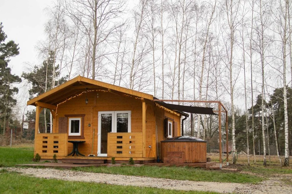 Domek, sauna, balia całoroczny Rokitki- "Adam" - 4 osobowy – zdjęcie 2