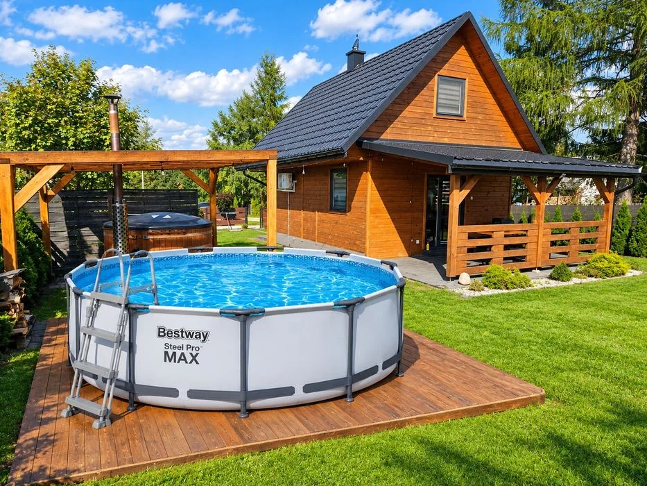 Domek pod Szumiacym Lasem Roztocze bania jacuzi – zdjęcie 4