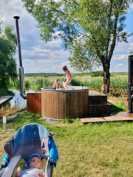 Domek nad wodą Podlasie Białystok - Sauna Jacuzzi komunia chrzciny poprawiny – zdjęcie 2