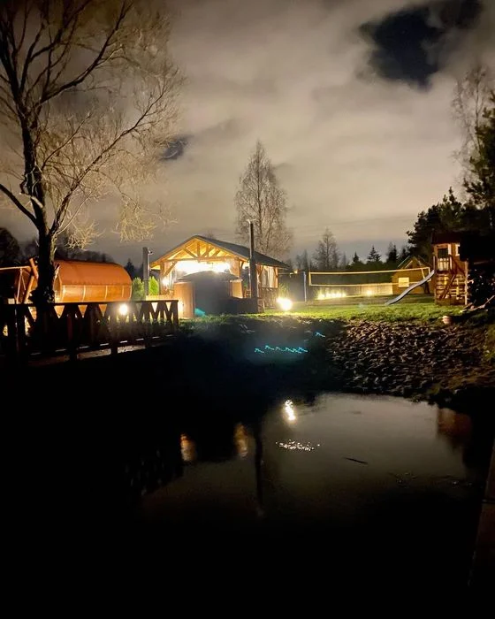 Domek nad wodą Podlasie Białystok - Sauna Jacuzzi komunia chrzciny poprawiny – zdjęcie 7