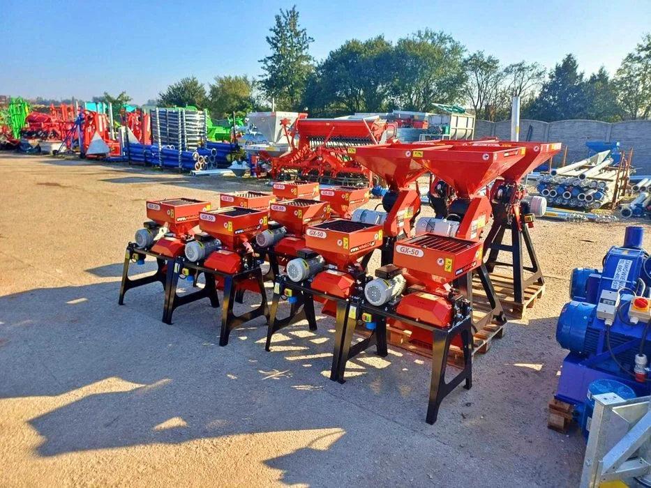 PRODUKT POLSKI Gniotownik do zboża 7,5kW 3kW 1,5kW REMET Zgniatacz ziarna Młyn walcowy nie śrutownik – zdjęcie 7