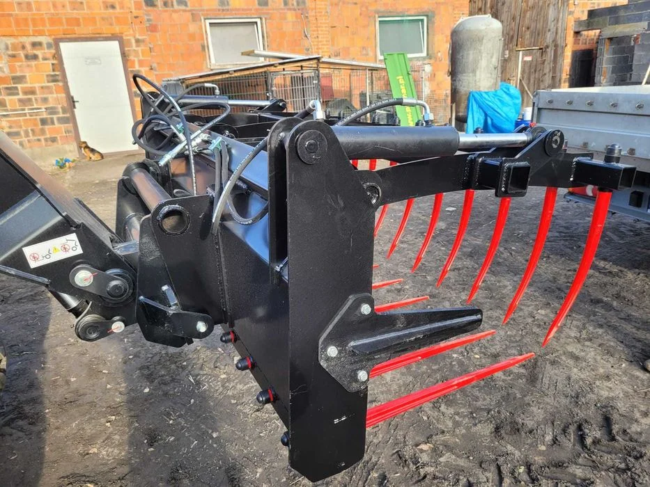 Krokodyl/ Łyżko-krokodyl, ciężki do ładowarek teleskopowych/ Tura ciągnika/ Manitou/ Merlo/ JCB – zdjęcie 10