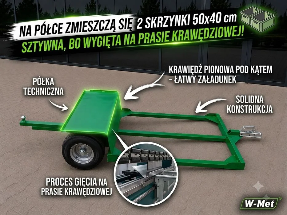 Wózek sadowniczy W-Met – zdjęcie 4