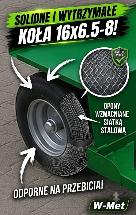 Wózek sadowniczy W-Met – zdjęcie 2