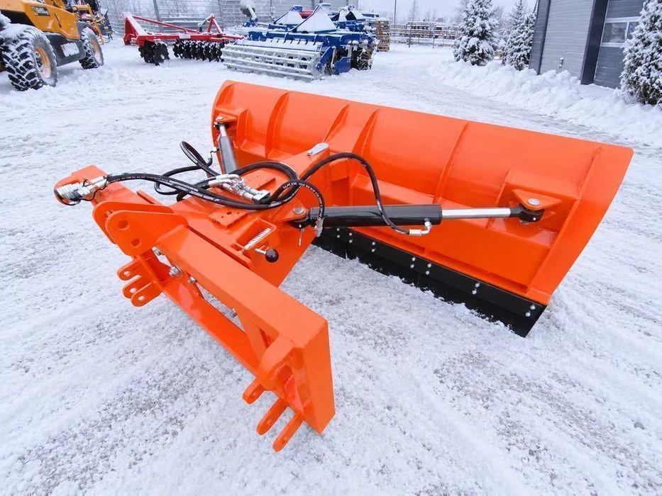 Ciężki Prosty Pług Do Śniegu 3m 2,6m 2m 1,5m Metal-Technik Wytrzymały Euroramka TUZ 2w1 – Dostawa w całej Polsce – Gwarancja – Kup na raty 0% – zdjęcie 5