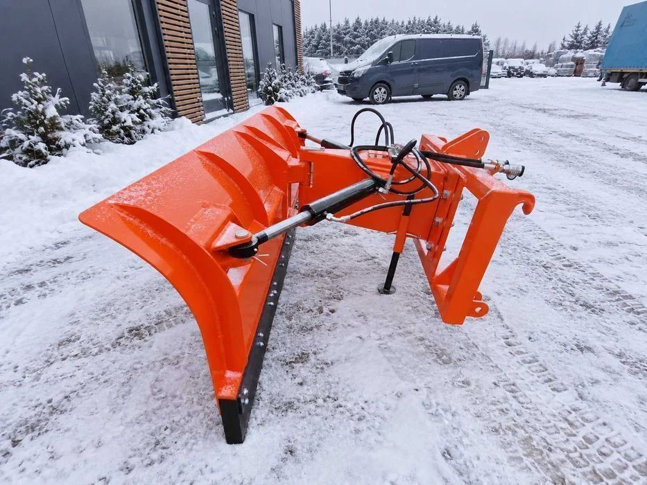 Ciężki Prosty Pług Do Śniegu 3m 2,6m 2m 1,5m Metal-Technik Wytrzymały Euroramka TUZ 2w1 – Dostawa w całej Polsce – Gwarancja – Kup na raty 0% – zdjęcie 3