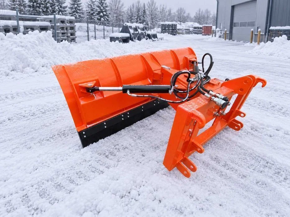 Ciężki Prosty Pług Do Śniegu 3m 2,6m 2m 1,5m Metal-Technik Wytrzymały Euroramka TUZ 2w1 – Dostawa w całej Polsce – Gwarancja – Kup na raty 0% – zdjęcie 7