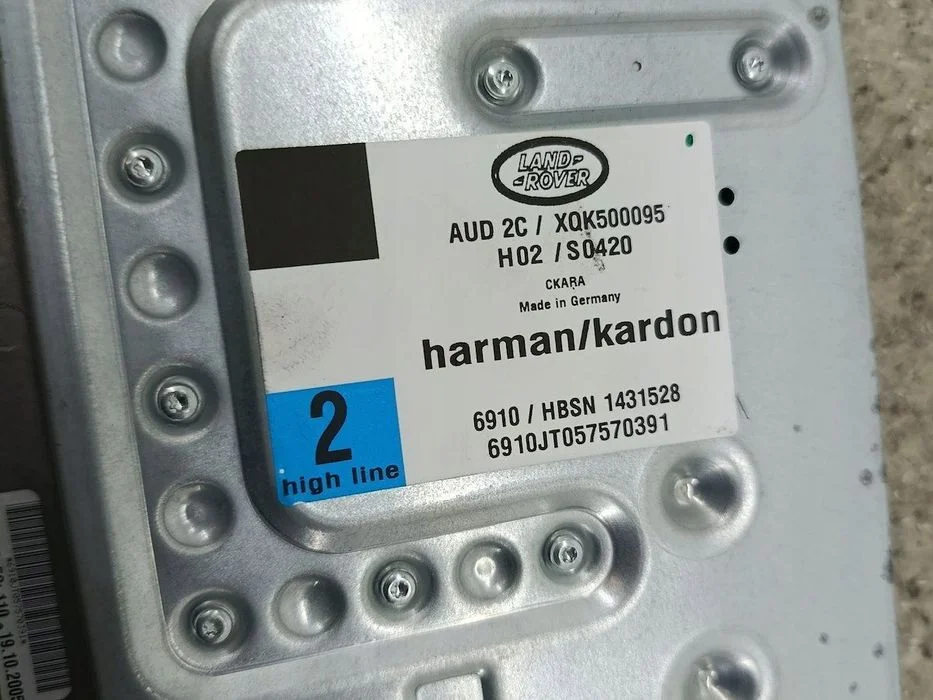 Wzmacniacz Land Rover Range Rover Sport I Xqk500095 Harman/Kardon – zdjęcie 2