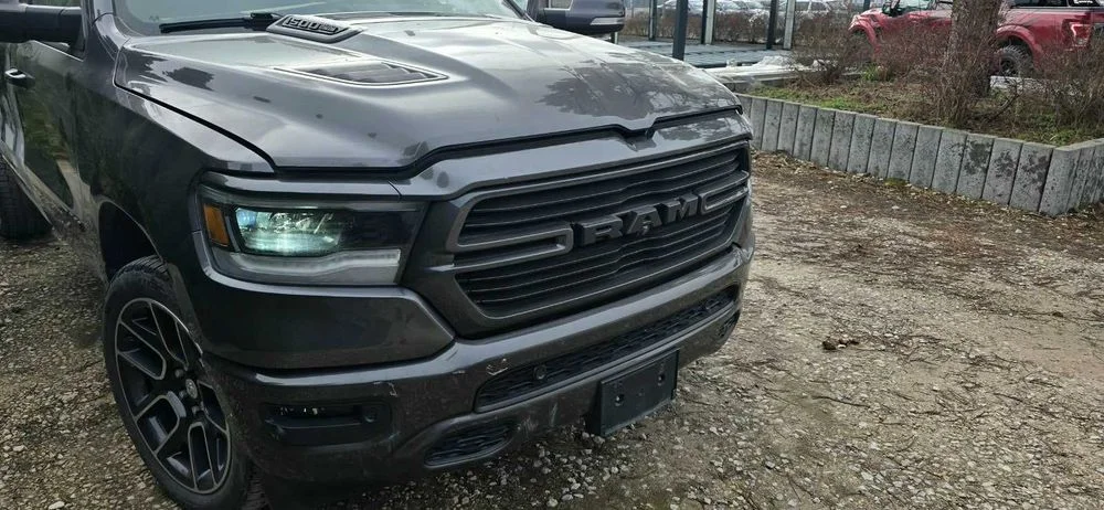 Komplet maska, błotniki, lampy ,grill, zderzak, listwy pod lampy Dodge Ram 1500 2019 – zdjęcie 2