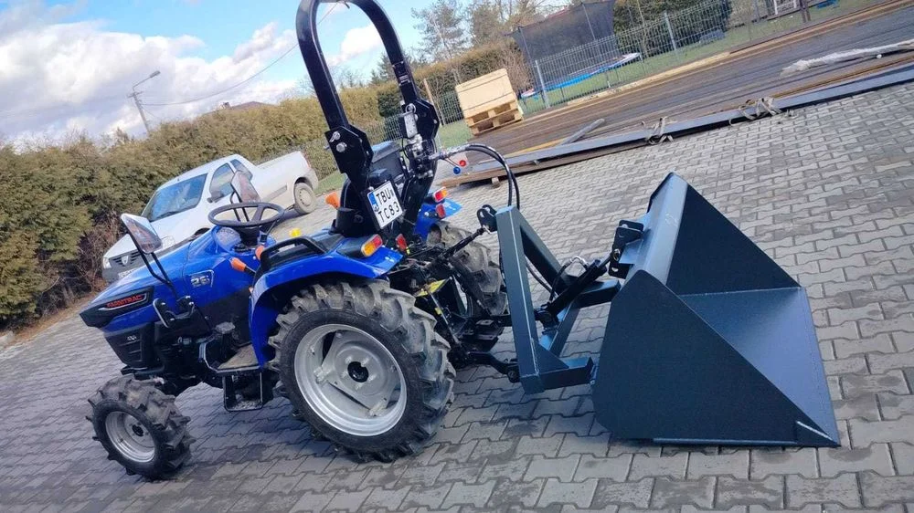 Łyżka hydrauliczna ciągnika na tuz tył/przód. Producent. – zdjęcie 2