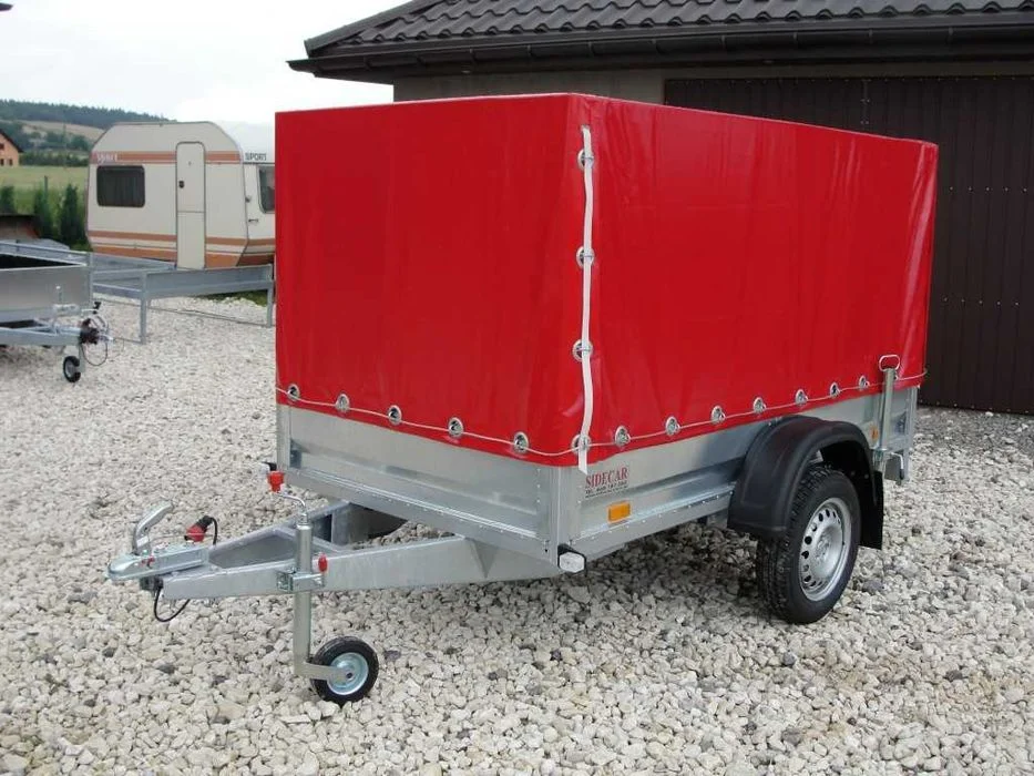Przyczepka samochodowa SIDECAR 256x131 750 kg Producent – zdjęcie 3