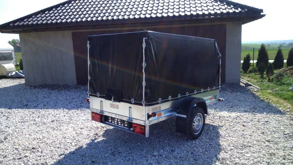 Przyczepka samochodowa SIDECAR 256x131 750 kg Producent – zdjęcie 4