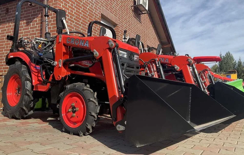 Traktor ciągnik CRONA CR254 4x4 25KM Homologacja DIESEL + ŁADOWACZ TUR – zdjęcie 2