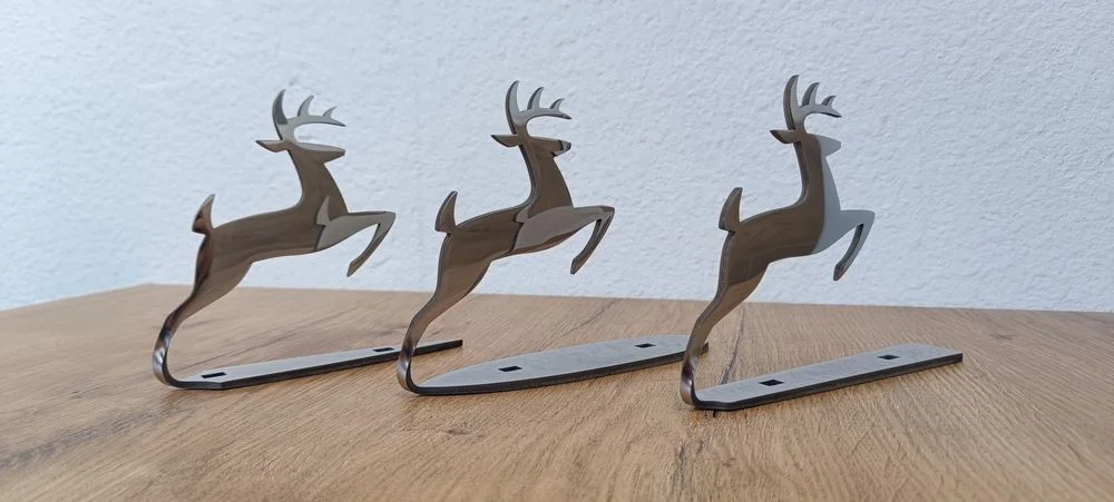 Emblemat John Deere 12cm polerowany na lustro stal nierdzewna znaczek – zdjęcie 8