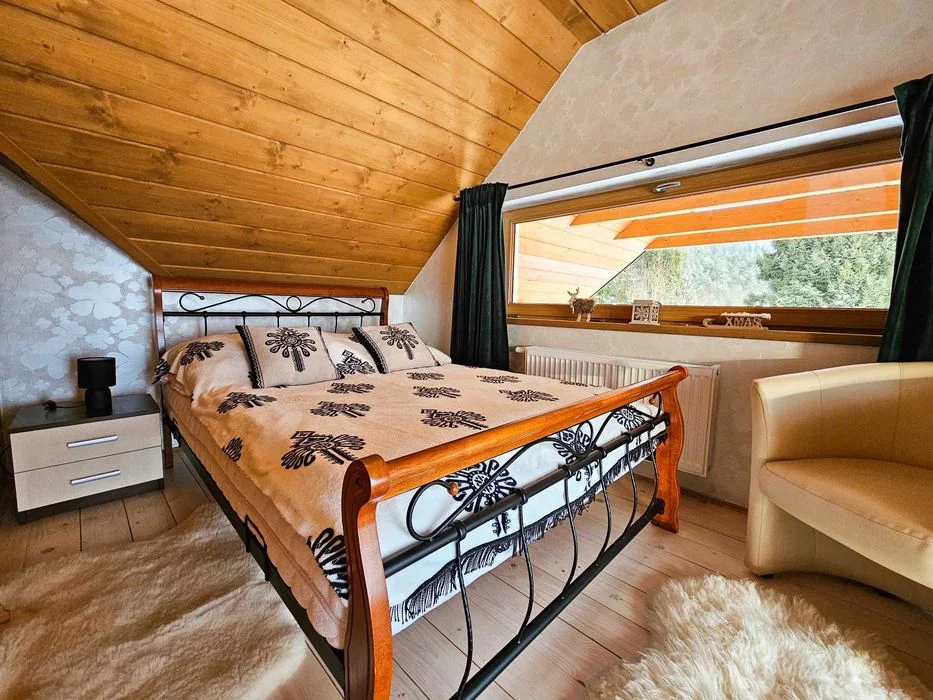 Domek widokiem na Tatry, jacuzzi, sauna, cisza i prywatność – zdjęcie 5