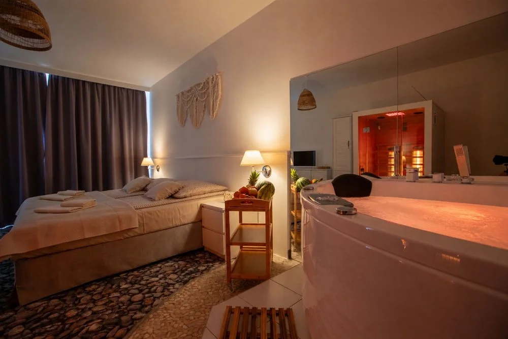 Beach Boho JACUZZI & SAUNA Apartament Rodzinny Premium Kołobrzeg