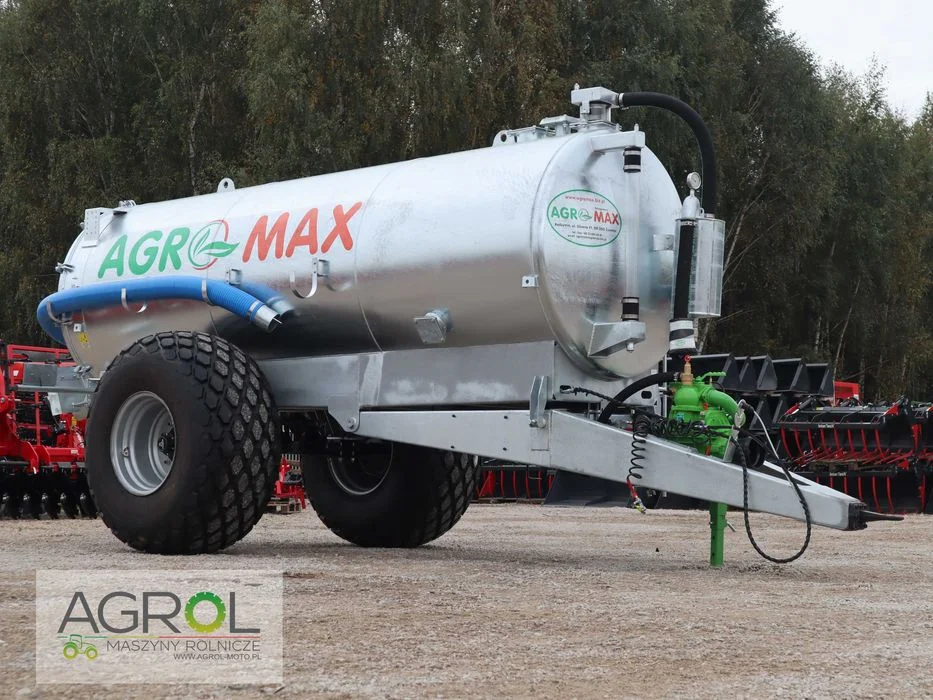 Wóz asenizacyjny Beczkowóz Beczka Agro-Max 10 000 L 1S 2S (tandem) – zdjęcie 2