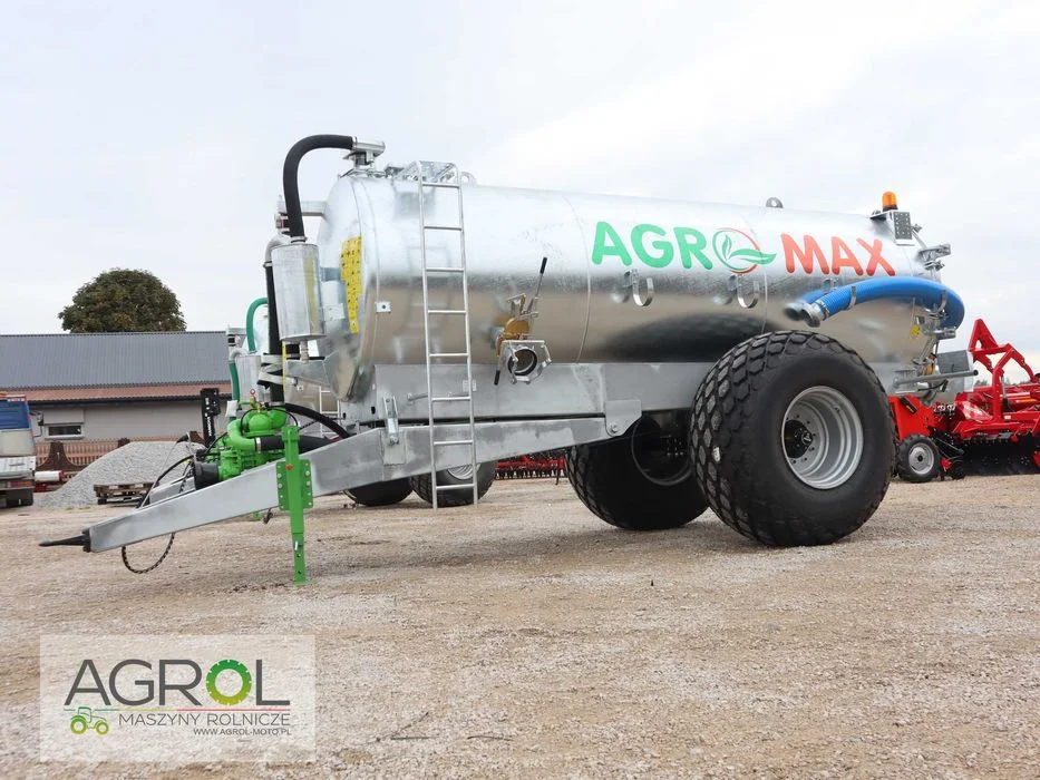 Wóz asenizacyjny Beczkowóz Beczka Agro-Max 10 000 L 1S 2S (tandem) – zdjęcie 6