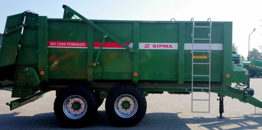 Rozrzutnik Obornika Wapna Skorupowy SIPMA Tajfun 6t 8t 10t Tornado 12t – zdjęcie 8