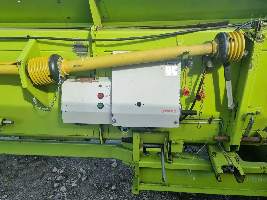 Heder do zboża rzepaku Claas V750 Vario, 2003 r., z wózkiem, do Lexiona – zdjęcie 3