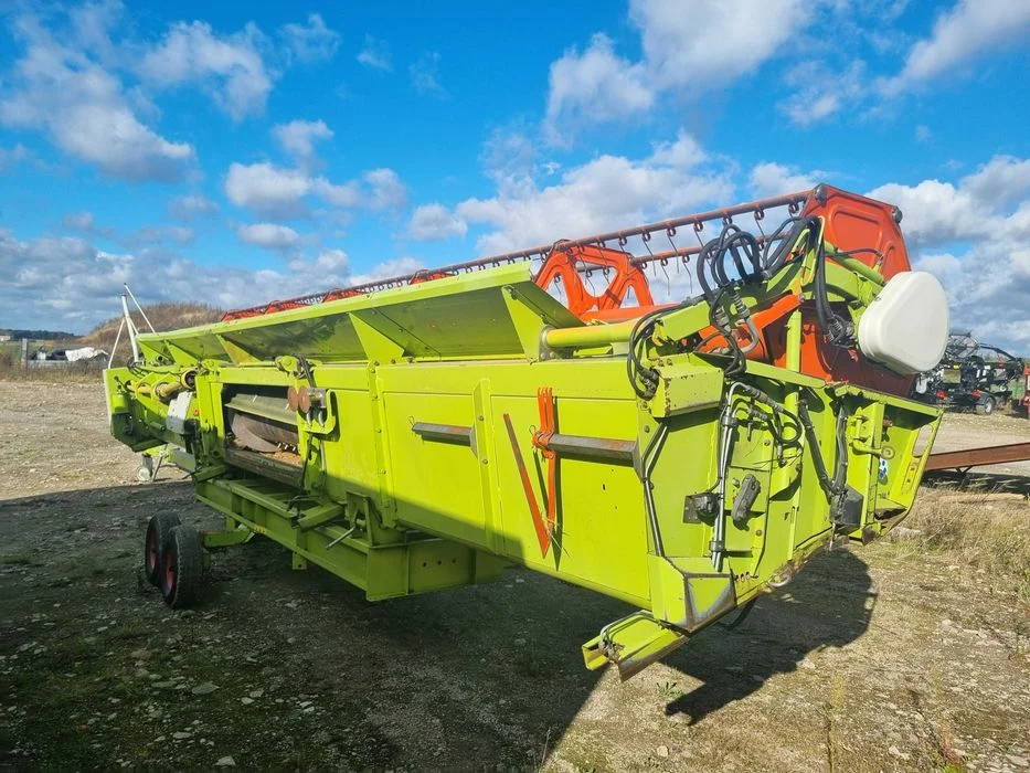 Heder do zboża rzepaku Claas V750 Vario, 2003 r., z wózkiem, do Lexiona – zdjęcie 7