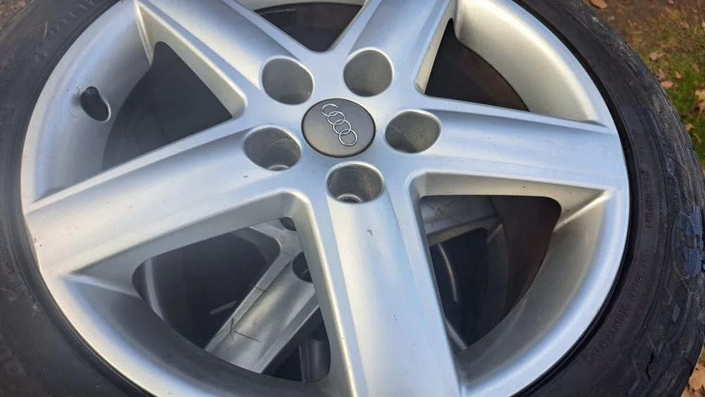 4 oryginalne alufelgi do audi 5x112 17" – zdjęcie 3