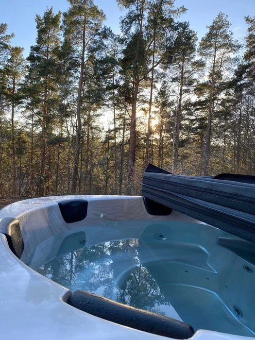Dom Biały - nad jeziorem Staw Wigry domek mazury jacuzzi plaża pomost – zdjęcie 5