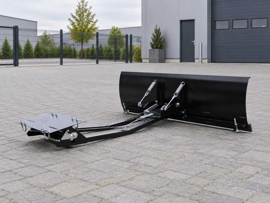 Uniwersalny Pług Śnieżny Do Quada ATV 150 cm 1,5m Z Płytą Montażową Click&Go Kymco Solaris Kawasaki – Dostawa w całej Polsce – Kup na raty 0% – zdjęcie 9