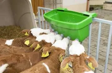 Poidło dla cieląt z zaworami i gumowymi smoczkami , "Multi Feeder", – zdjęcie 4