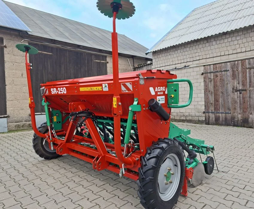 Siewnik talerzowy Agromasz SR250, idealny !